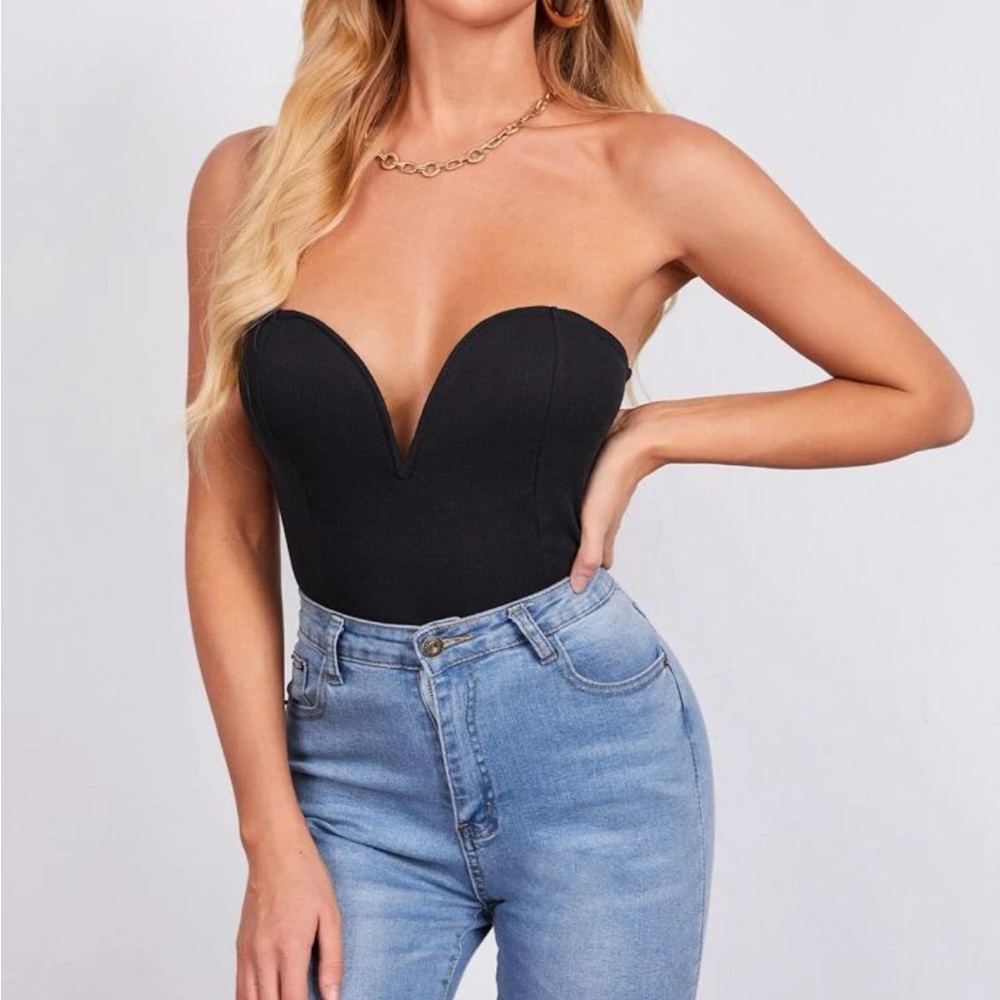 V tube top